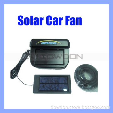 Black Auto Solar Car Solar Fan with Rubber Stripping (FAN-01)